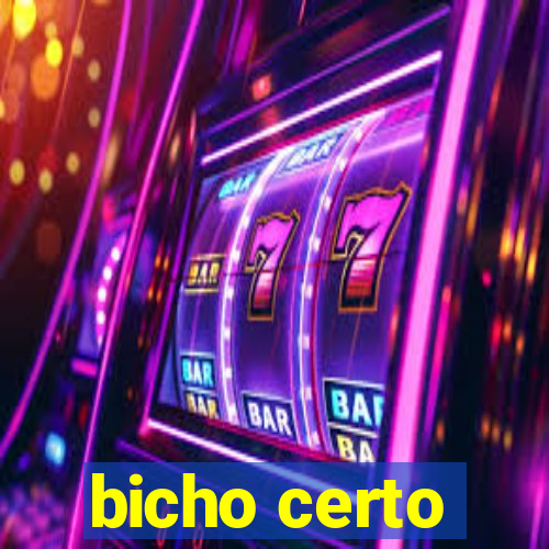 bicho certo